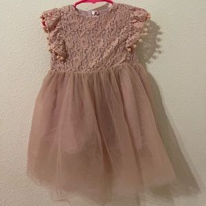 Dusty pink dress size 3t
